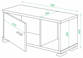 Тумба комбинированная Домино СБ-30/1 в Елабуге - elabuga.mebel24.online | фото 2