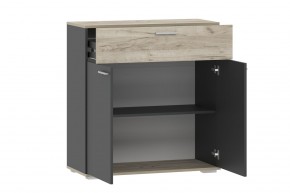 Тумба НМ 013.77 "Санти" (Антрацит/Крафт Серый) в Елабуге - elabuga.mebel24.online | фото 2