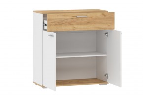 Тумба НМ 013.77 "Санти" (Белый/Крафт Золотой) в Елабуге - elabuga.mebel24.online | фото 2