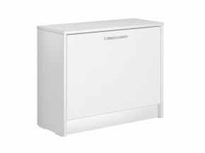 Тумба ОРИОН с одной полкой для обуви, цвет белый в Елабуге - elabuga.mebel24.online | фото