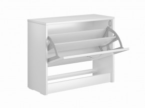 Тумба ОРИОН с одной полкой для обуви, цвет белый в Елабуге - elabuga.mebel24.online | фото 2