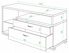 Тумба под ТВ Домино ТК-10М в Елабуге - elabuga.mebel24.online | фото 2