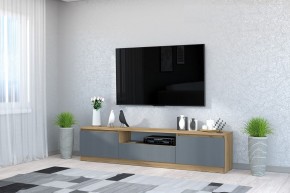 Тумба под ТВ "Хилтон" (Крафт золотой/Графит) в Елабуге - elabuga.mebel24.online | фото