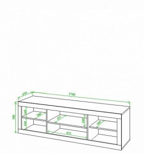 Тумба под ТВ Toivo Кон170 в Елабуге - elabuga.mebel24.online | фото 2