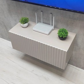 Тумба подвесная под ТВ LINES MTV1-MA 750 Бежевый (Леда-М 10.1.5) в Елабуге - elabuga.mebel24.online | фото 6