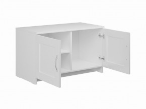 Тумба СИРИУС двухдверная низкая, цвет белый в Елабуге - elabuga.mebel24.online | фото 2