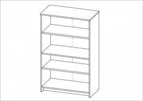 Тумба СИРИУС двухдверная высокая, цвет Дуб Сонома в Елабуге - elabuga.mebel24.online | фото 2