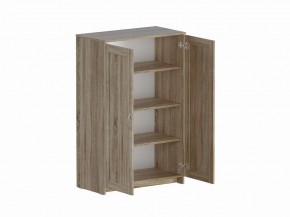 Тумба СИРИУС двухдверная высокая, цвет Дуб Сонома в Елабуге - elabuga.mebel24.online | фото 3