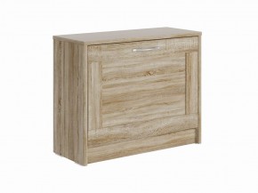 Тумба СИРИУС с откидной полкой для обуви, цвет Дуб Сонома в Елабуге - elabuga.mebel24.online | фото
