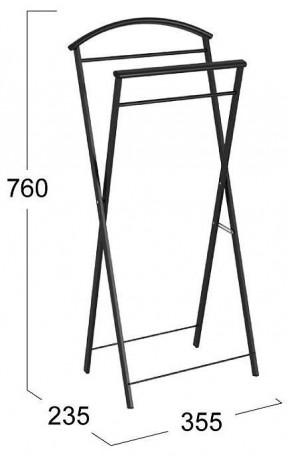 Вешалка для костюма Контур в Елабуге - elabuga.mebel24.online | фото