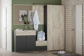 Вешалка НМ 014.16 "Санти" (Крафт Серый) в Елабуге - elabuga.mebel24.online | фото 2