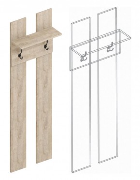 Вешалка "ПФ-01" Филадельфия в Елабуге - elabuga.mebel24.online | фото 2