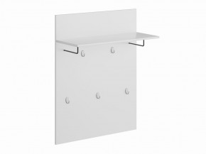 Вешалка СИРИУС настенная с полкой, цвет белый в Елабуге - elabuga.mebel24.online | фото 2