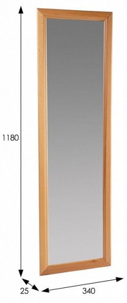 Зеркало настенное Селена в Елабуге - elabuga.mebel24.online | фото 3